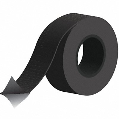 GRAINGER 400III100BS0306 Fiberglass Strip L 18 ft Black Adhesive