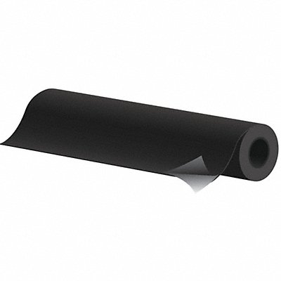 GRAINGER 400VI100BS4024 Fiberglass Sheet L 72 ft Black Adhesive