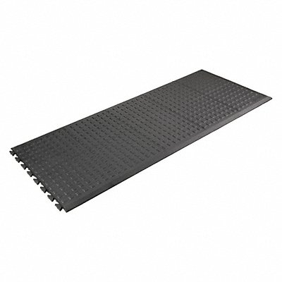 48Z443 WEARWELL 502 Antifatigue Mat Black 3ft. x 5ft.