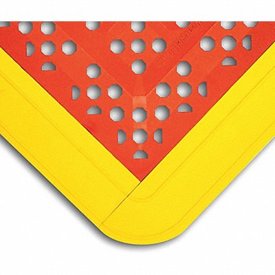 WEARWELL 546 Interlock Drainage Mat Red 2ft.3 x2ft.6