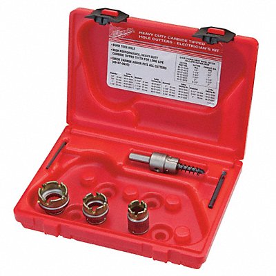 MILWAUKEE 49228300 Hole Saw Kit Saw Range 3/4 to 2-1/2