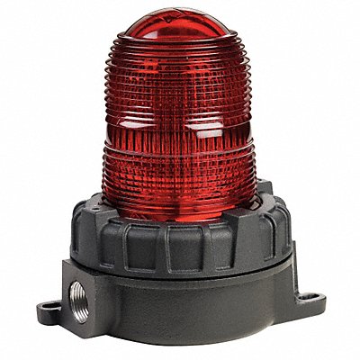 FEDERAL SIGNAL 151XSTS120R Warning Light Strobe Red 120VAC