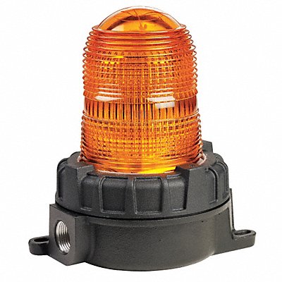 FEDERAL SIGNAL 154XSTS1224A Warning Light Strobe Amber 12-24VDC