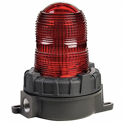 FEDERAL SIGNAL 154XSTS1224R Warning Light Strobe Red 12-24VDC