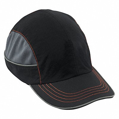 SKULLERZ BY ERGODYNE 8950 H9899 Bump Cap Front Brim Hook & Loop Black