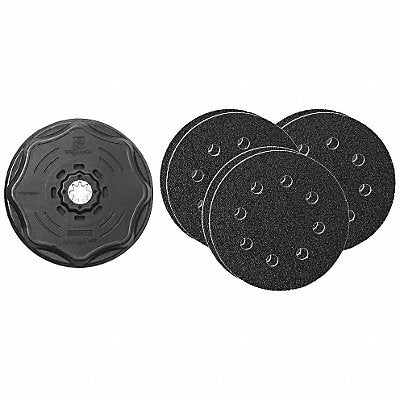 FEIN 63806195210 Oscillating Sanding Pad w/Paper 4-1/2In