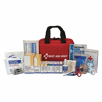 FIRST AID ONLY 90599 First Aid Kit w/House 223pcs 7x5 Red