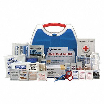 FIRST AID ONLY 90698 FirstAidKit w/House 238pcs 11 1/8x4.25