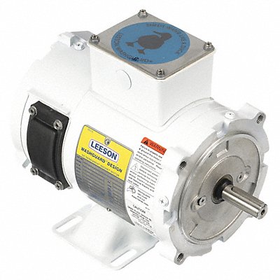 LEESON 10842300 DC Washdown Motor 1/4 HP 1750 56C 90V
