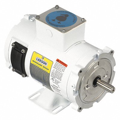 LEESON 10842400 DC Washdown Motor 1/3 HP 1750 56C 90V