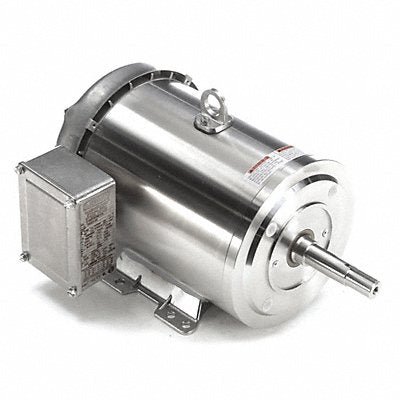 LEESON 13245100 Washdown Motor 5 HP 3495 184JM 230/460V