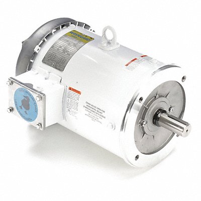 LEESON 13244000 Brake Motor 5 HP 1760 184TC 230/460V