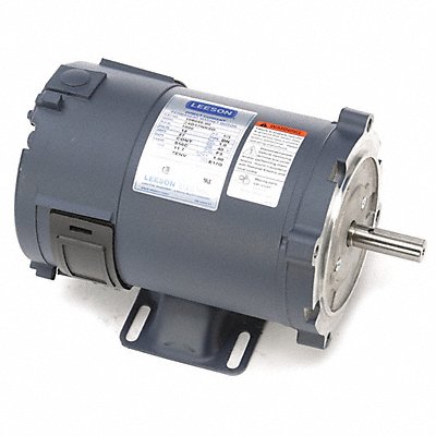 LEESON 10804600 DC Motor 1/3 HP 1800 rpm 12V DC 56C TEFC