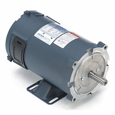 LEESON 10804700 DC Motor 1/2 HP 1800 rpm 12V DC 56C TEFC