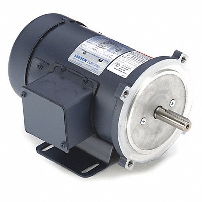 LEESON 9800600 DC Motor 1/2 HP 2500 rpm 90V DC 56C TEFC