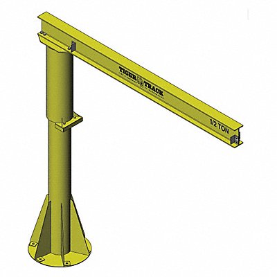 HARRINGTON 351100000000 Jib Crane Reach 16 ft 10 000 lb.