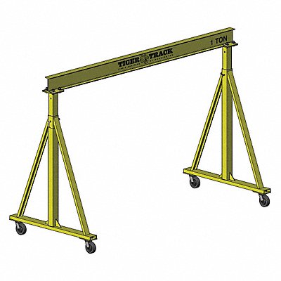 HARRINGTON 58220001110 Portable Gantry Crane 2000 lb Aluminum