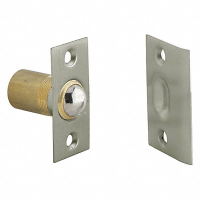 IVES 347B15 Ball Catch Satin Nickel 1-3/8 in.L Brass