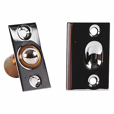 IVES 347B26 Ball Catch Flush Chrome 1-3/8 in.L