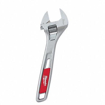 MILWAUKEE 48227408 Adjustable Wrench Steel Chrome 8 in