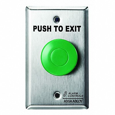 ALARM CONTROLS TS14 Push Button 5 in H w/Pneumatic Switch