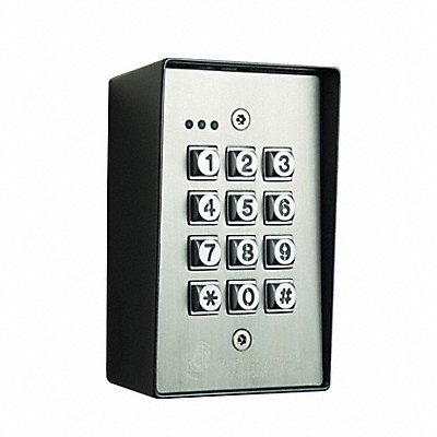 ALARM CONTROLS KP400 Access Control Keypad 4-7/8in H SS