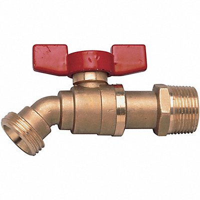 WATTS BDQT34 Boiler Drain Valve 3/4 In MNPT Brass