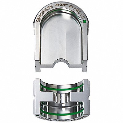 MILWAUKEE 4912U001C Crimping Die U Style 12 tons 1 AWG