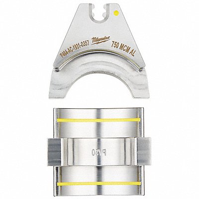 MILWAUKEE 4915P750 Cutter Die Yellow Min Cu Cpcty 750 kcmil
