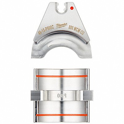 MILWAUKEE 4915P800C Cutter Die Orange Min Cu Cpcty 800 kcmil