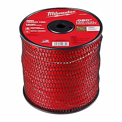 MILWAUKEE 49162812 String Trimmer Line Red Nylon