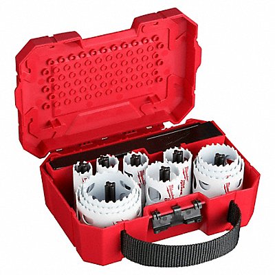 MILWAUKEE 49224175 Hole Cutter Kit Saw Range 7/8 to 1-3/8