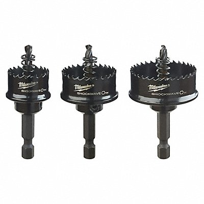 MILWAUKEE 49224800 Hole Saw Kit Saw Range 7/8 to 1 3/8