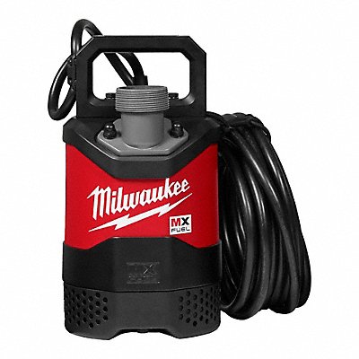 MILWAUKEE 49501210 SubmersiblePump 13.44inH 72V