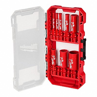 MILWAUKEE 49560570 Diamond Max Hole Saw Set - 8PC