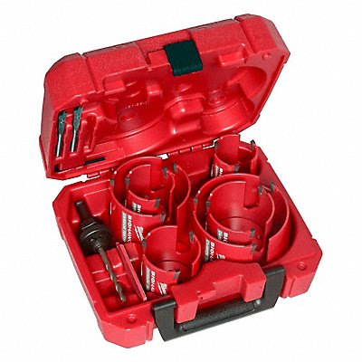 MILWAUKEE 49569290 Hole Saw Kit Saw Range 2 1/8 to 4 1/4
