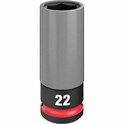MILWAUKEE 49667807 Lug Nut Wheel Socket Plastic 22 mm Sz