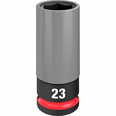 MILWAUKEE 49667808 Lug Nut Wheel Socket Plastic 23 mm Sz