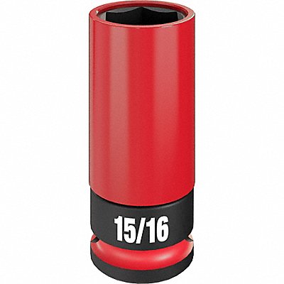 MILWAUKEE 49667813 Lug Nut Wheel Socket Plastic 15/16 in Sz