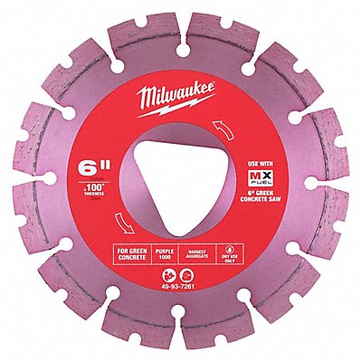 MILWAUKEE 49937261 6 x.100 10MM TRIANGLE U-NOTCH PURPLE
