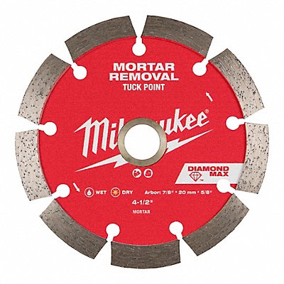 MILWAUKEE 49937405 Diamond Saw Blade Diam 4.5