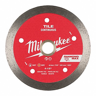 MILWAUKEE 49939204 Diamond Saw Blade Diam 4.5