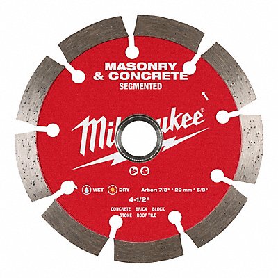 MILWAUKEE 49939304 Diamond Saw Blade Diam 4.5
