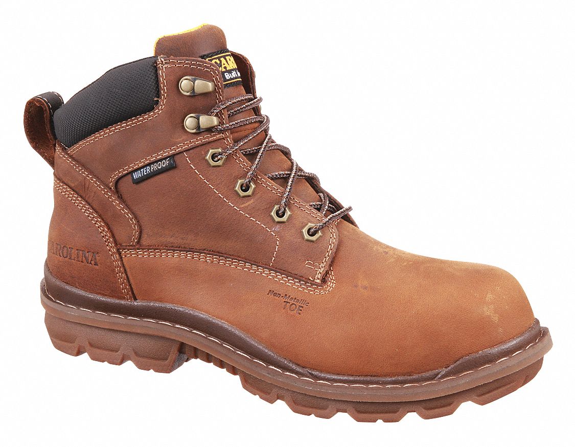 CAROLINA SHOE CA3558 6-Inch Work Boot EE 10 Brown PR
