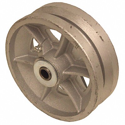 GRAINGER PC060X020050RVG1 Iron Tread Wheel 6 1000 lb.