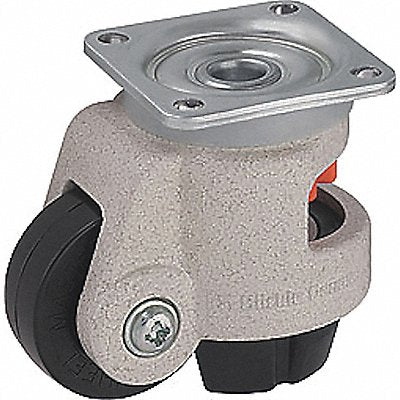 GRAINGER HRPPOA45G Leveling Plate Castor Swivel 395 lb.