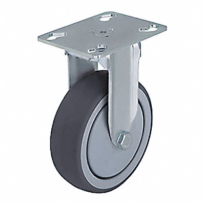 GRAINGER BPATPA50KF Standard Plate Castor Rigid 110 lb.