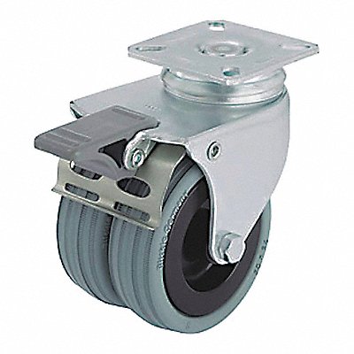 GRAINGER LDAVPA50GFI Standard Plate Castor Swivel 175 lb.