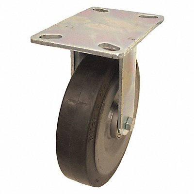 GRAINGER P25RSE200K16 Kingpinless Plate Castor Rigid 1320 lb.