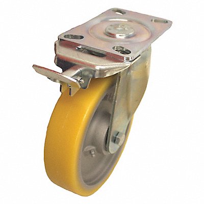 GRAINGER USLHGTH200K16RI0516 Standard Plate Castor Swivel 2000 lb.